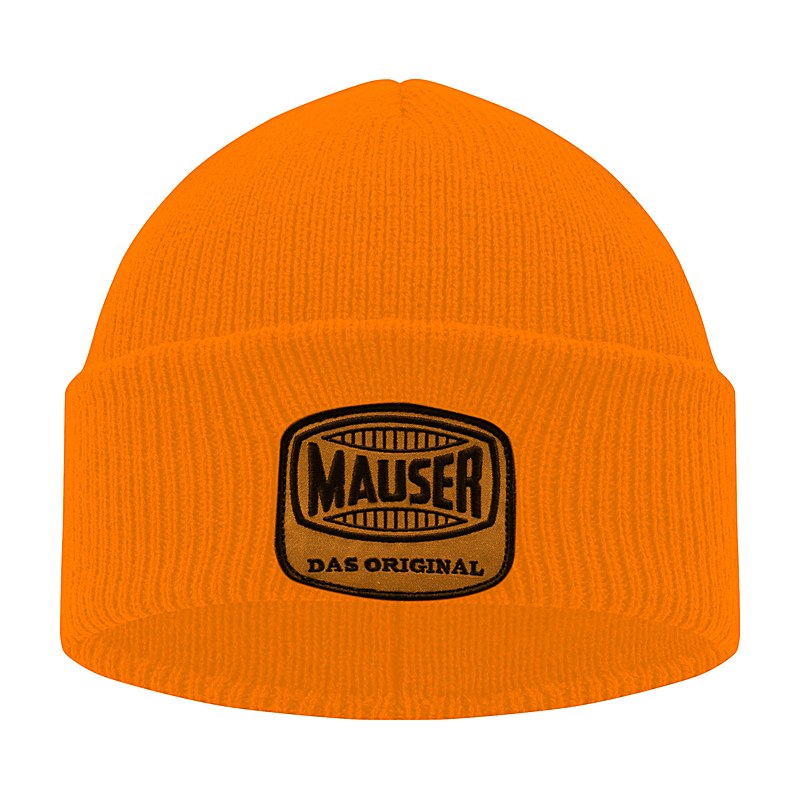 Mauser Beanie, pure blaze orange, Größe one size