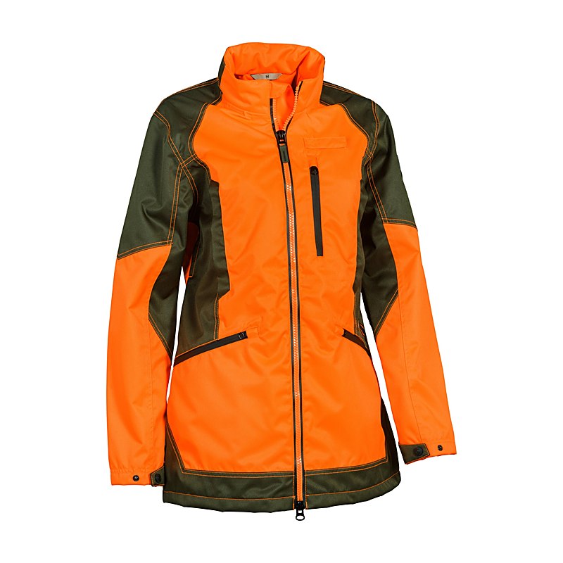 Percussion Jacke Miss Track, orange-khaki, Größe S