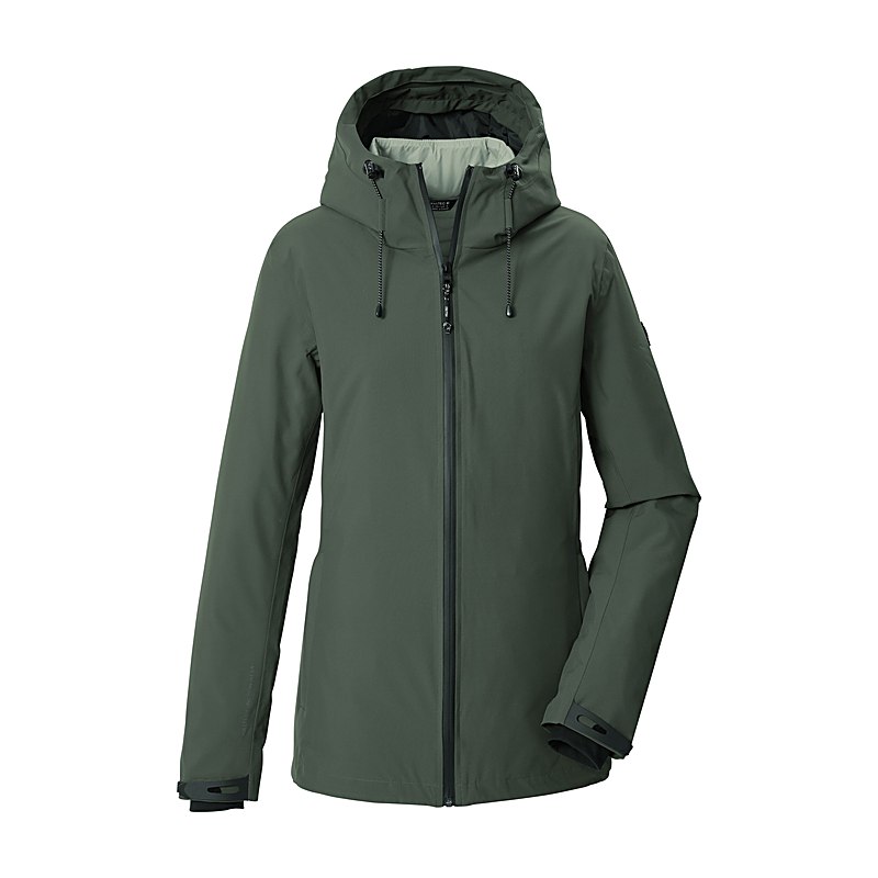 Killtec Funktionsjacke 3in1 KOW 20, dunkel salbei, Größe 40