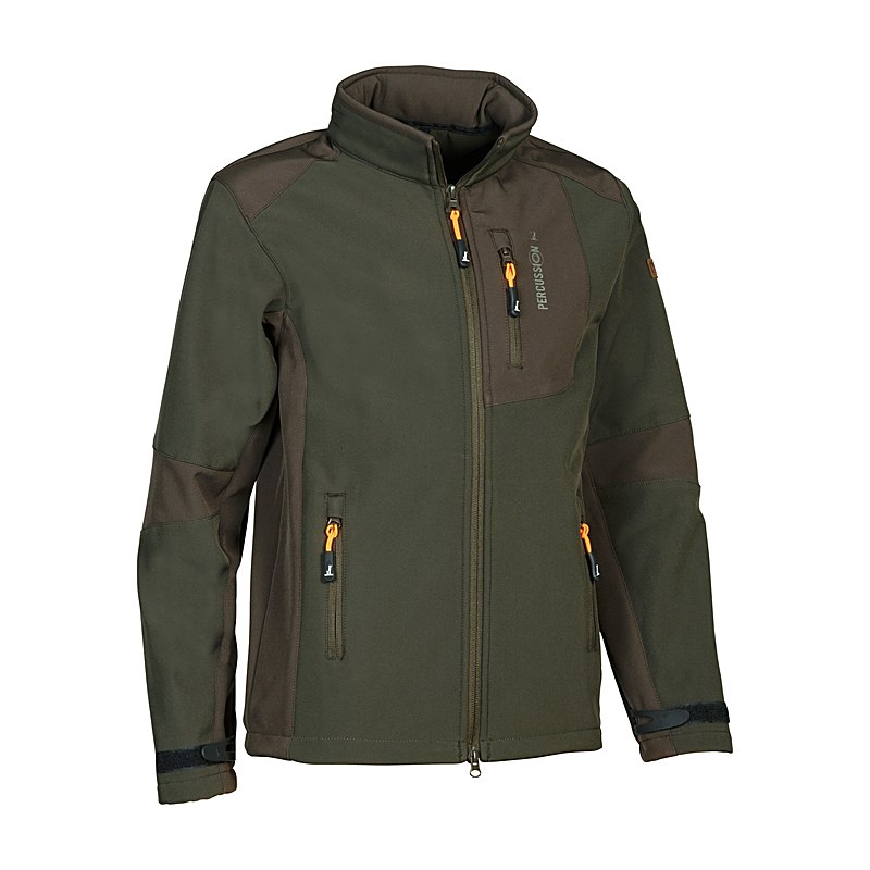 Percussion Softshelljacke, khaki, Größe 164