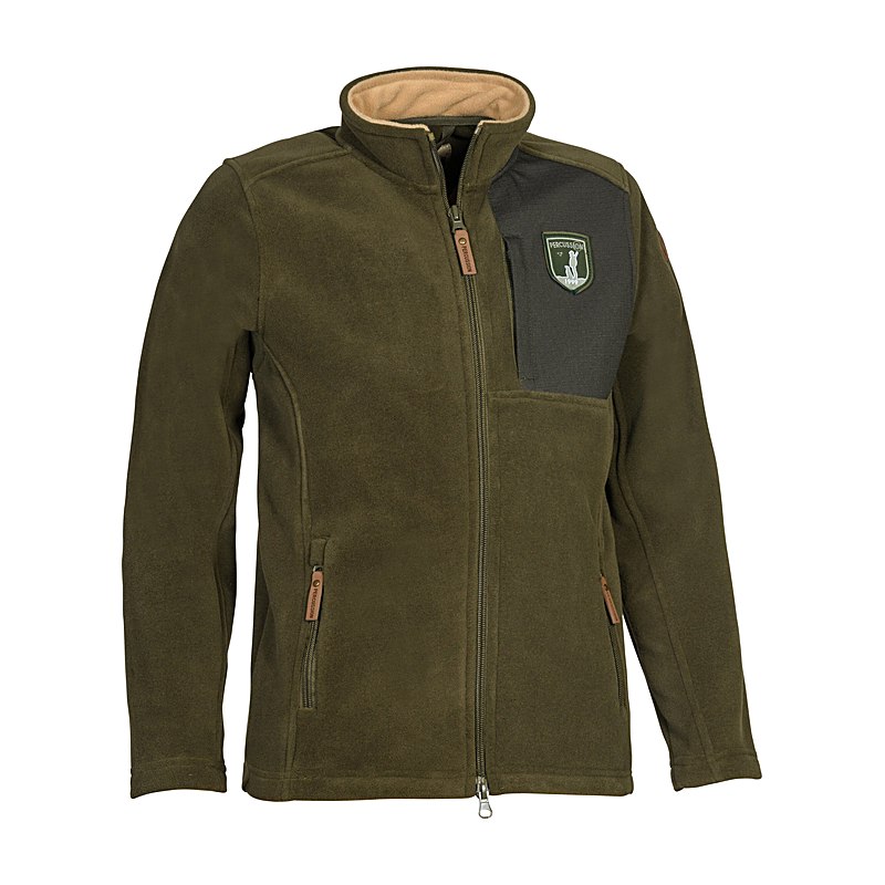 Percussion Fleecejacke Norway, khaki-percussion, Größe 128