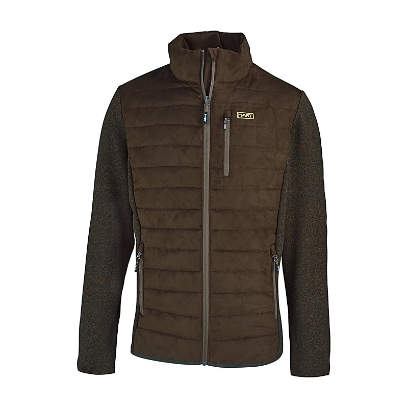 Hart Steppjacke Montaraz-J, braun, Größe M