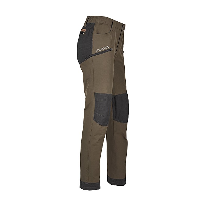 Percussion Hose Savane Stretch Evo, khaki-braun, Größe 56