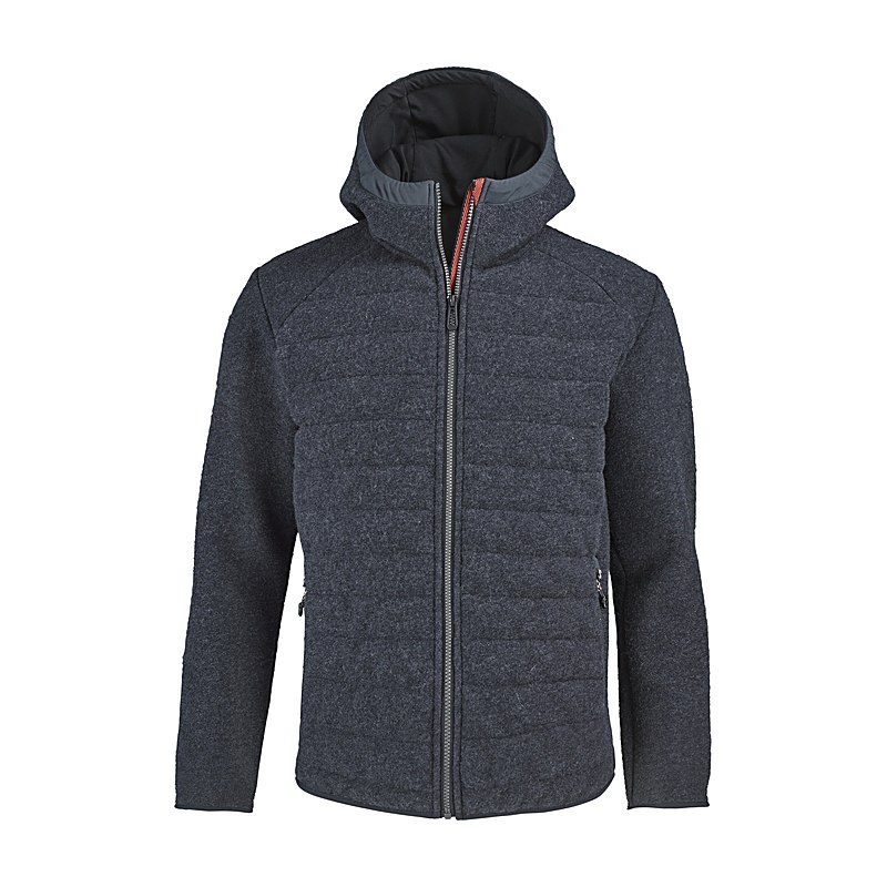 CMP Jacke Bonded Knitted, antracite mel, Größe 58