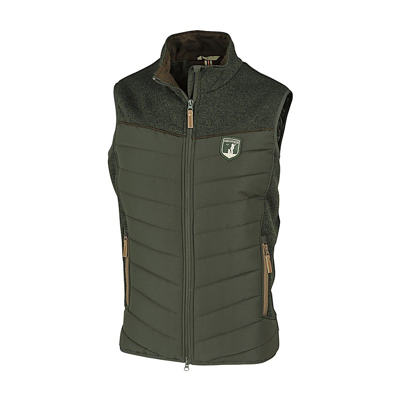 Percussion Steppweste Alaska, khaki, Größe 3XL
