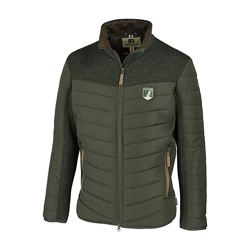 Percussion Steppjacke Alaska, khaki, Größe M