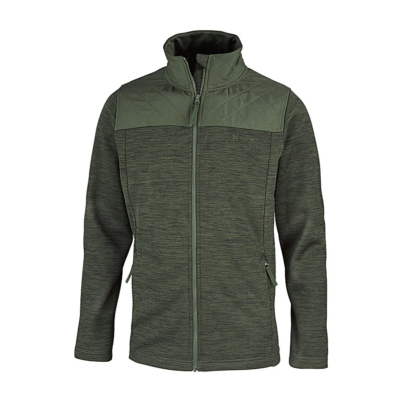 Tom Collins Hunting Jacke Interlock Jersey, oliv, Größe 3XL