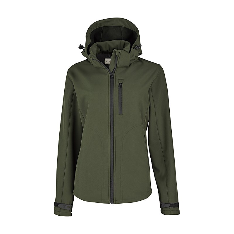 Percussion Softshelljacke, khaki, Größe S