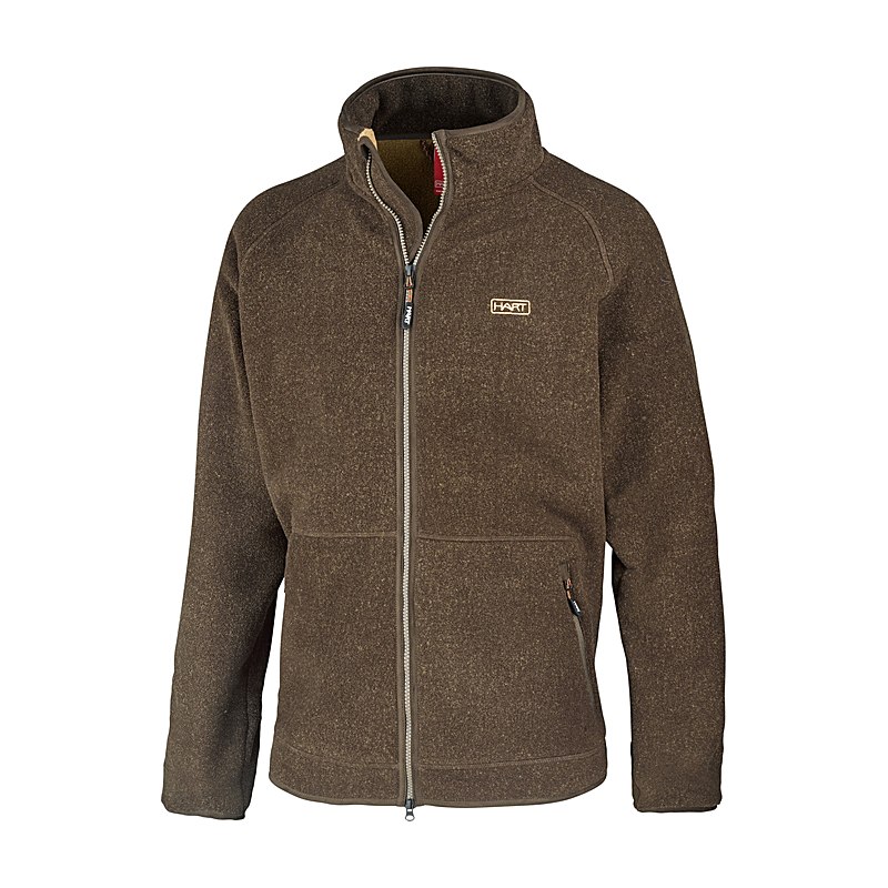 Hart Fleecejacke Gredos-S, braun, Größe M