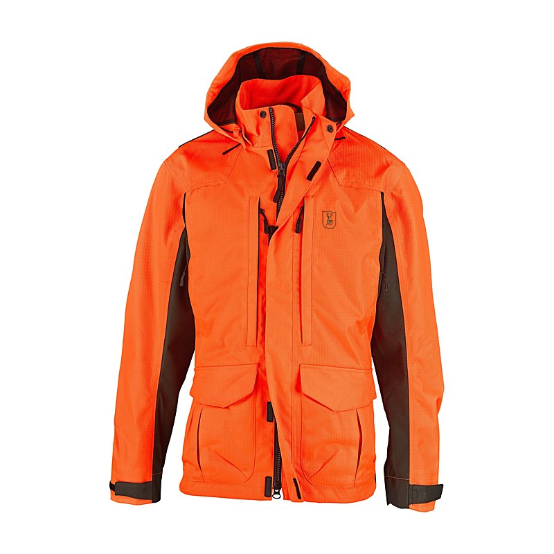Deerhunter Jacke Recon Dura-Tex Membran, safety orange, Größe 52