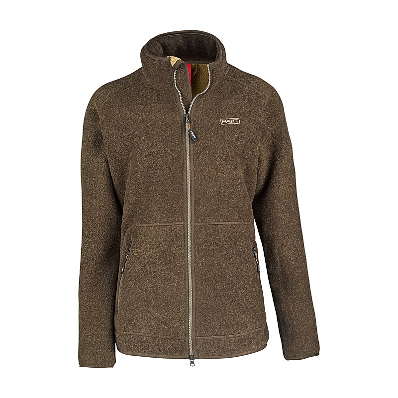 Hart Fleecejacke Gredos-S, braun, Größe L