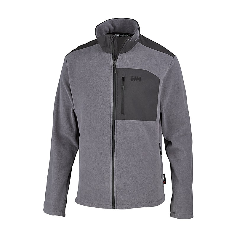 Helly Hansen Fleecejacke Daybreaker Block, thunder grey, Größe XXL