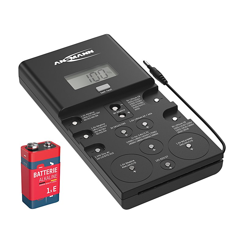 Ansmann Batterietester Energy Check LCD