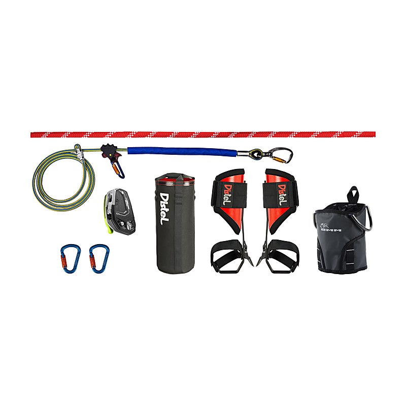 Kletterset Ascent Steigeisen ohne Klettergurt, Helm und Tree Runner Seilsack