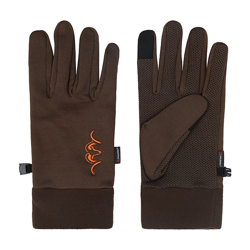 Blaser Handschuhe Bjarne Touch 25, dunkelbraun, Größe 7