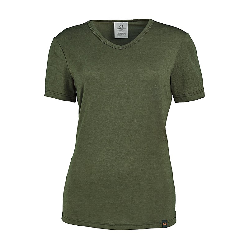 Nordforest Hunting T-Shirt Merino, oliv, Größe S
