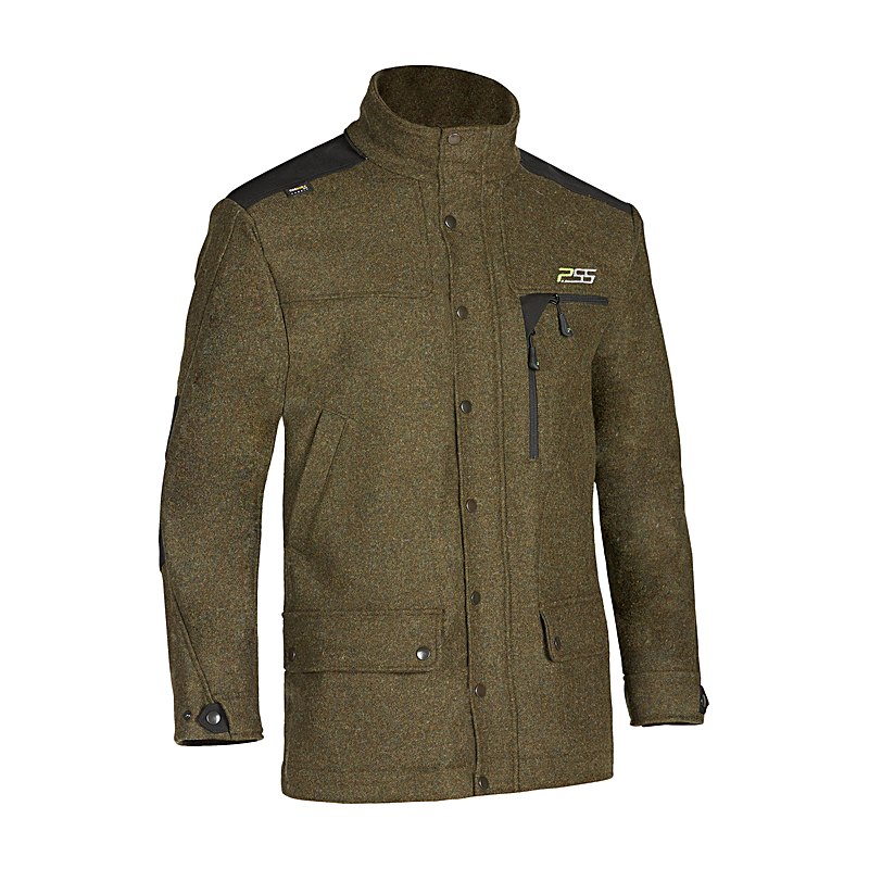 PSS Lodenjacke X-treme, oliv-schwarz, Größe M