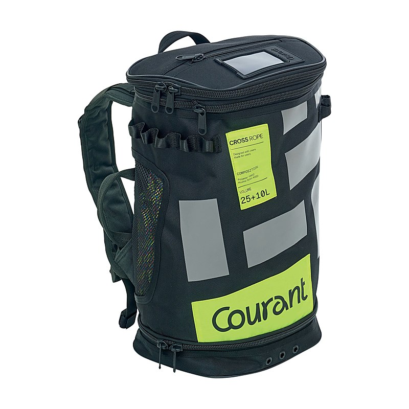 Courant Seiltasche Cross Rope, schwarz-gelb