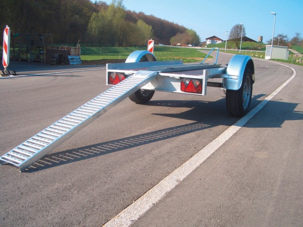 Sprossen-Auffahrschiene - Stahl verzinkt