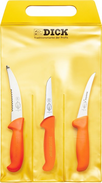 Dick Messer-Set Ergogrip Outdoor 3-teilig