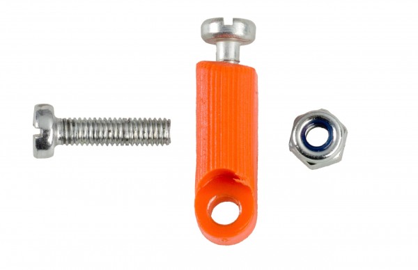 Riegel mit Schraube