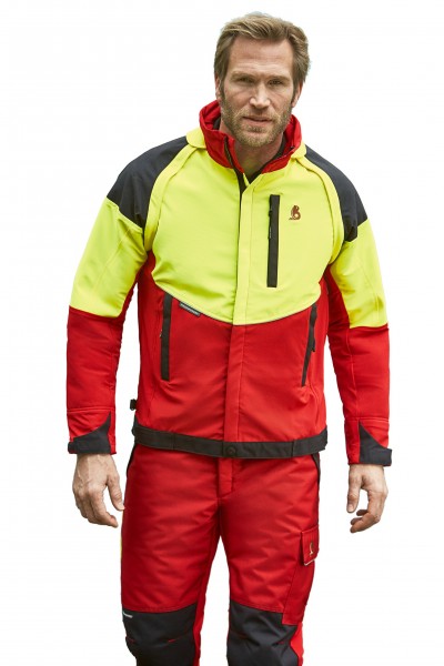 PROFIFOREST Warnshirt - Forst T-Shirt In Signalfarbe, Coolmax Fresh