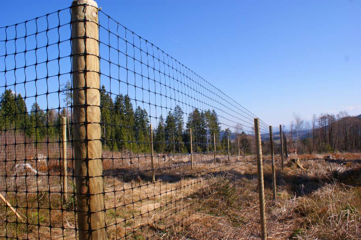 KunststoffWildzaun Wita Pro Wildgatter Gartenzäune Gartenbedarf