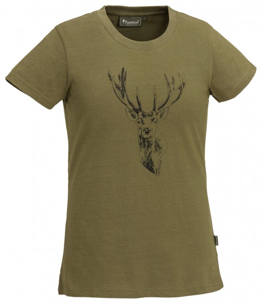 Pinewood Damen-T-Shirt Red Deer