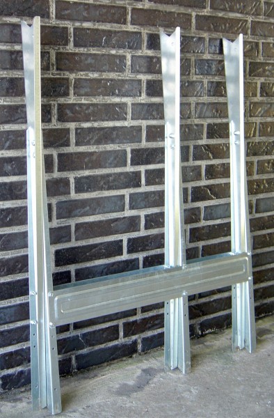 Metal Sawing Trestle in Chromated Steel