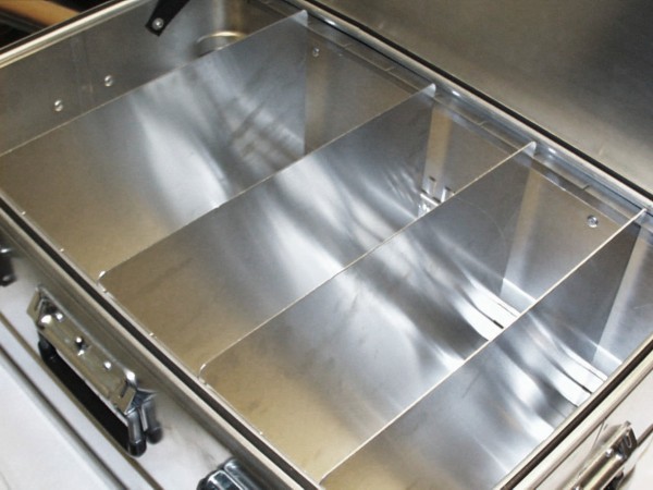 Trennwand-Set für Alubox 48, 73 und 92 Liter