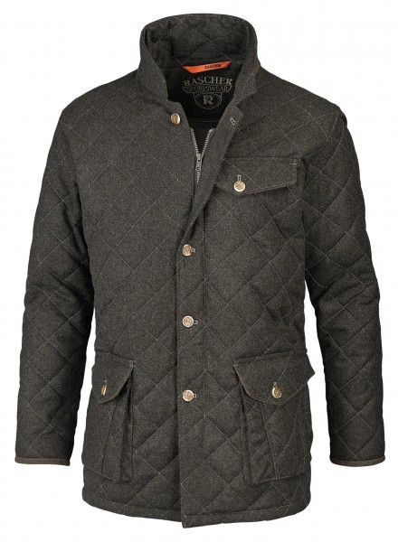 Rascher Herren-Loden-Steppjacke