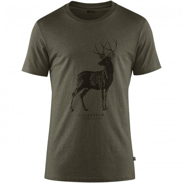 Fjällräven Herren-T-Shirt Deer Print