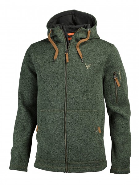 Tom Collins Herren-Strickfleecejacke