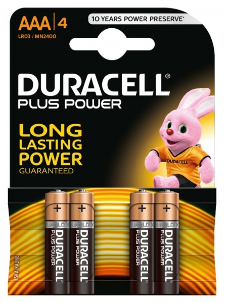 Duracell Batterien AAA LR03 1,5 V