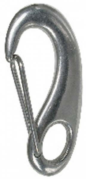 Karabinerhaken, Edelstahl