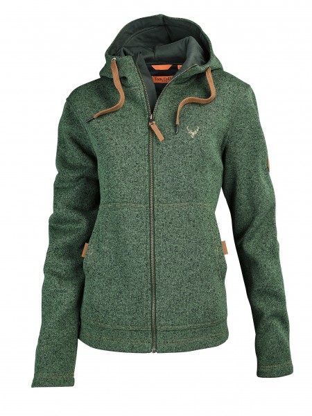 Tom Collins Damen-Strickfleecejacke