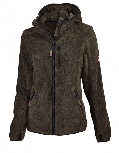 Hubertus Damen Fleecejacke Coral | Fleecejacken | Jacken Hubertus Damen Fleecejacke Coral mit Kapuze aus weichem