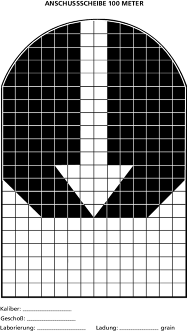 Anschussscheibe Waffenpflege Waffenzubehor Jagd Grube De
