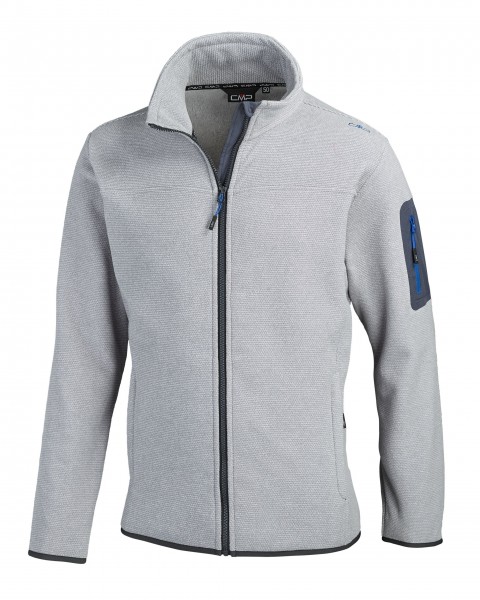 CMP Herren-Jacquard-Fleecejacke