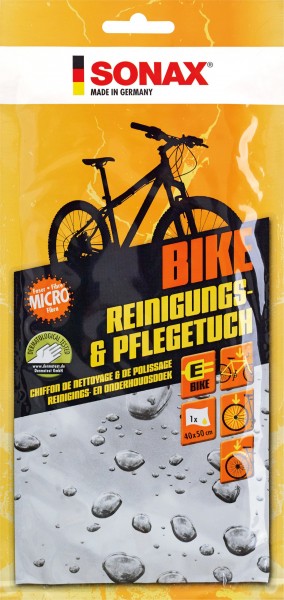 Chiffon de nettoyage et d'entretien pour vélos Sonax