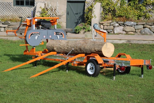 Norwood Laderampe und Windensystem für Sägewerk LM 30