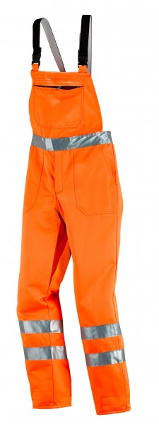 Warn- und Schnittschutz-Latzhose mit Rundum-Schnittschutz