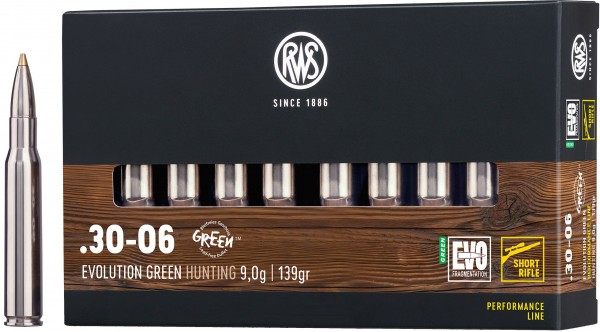 RWS Evolution Green Short Rifle .30-06 Spr.