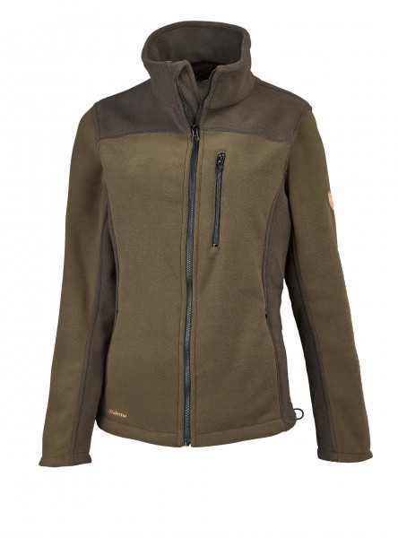 Hubertus Damen-Fleecejacke zweifarbig