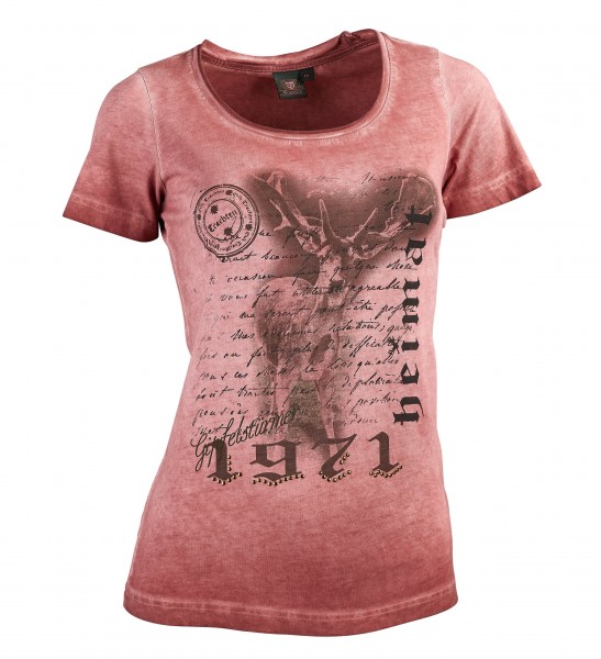 OS-Trachten Damen-T-Shirt mit Print