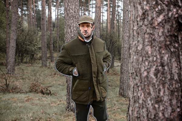 Hubertus Herren-Faserpelzjacke Miporex