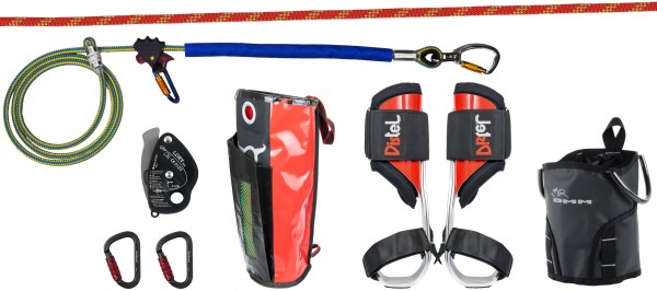 Kletterset Ascent Steigeisen ohne Klettergurt