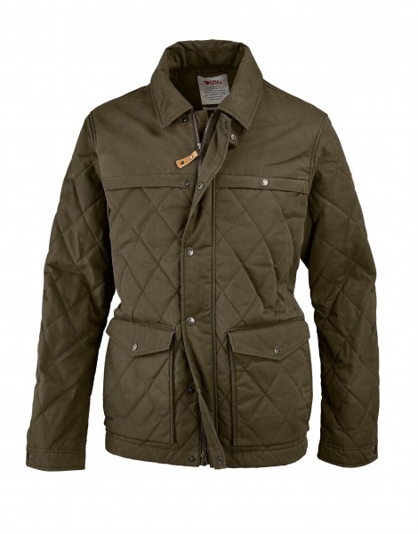Fjällräven Herren-Woll-Steppjacke Övik Wool