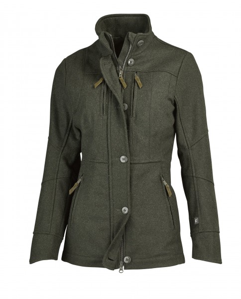 Jagdhund Damen-Lodenjacke Gamskopf 2