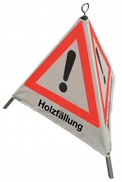 Faltsignal Holzfällung